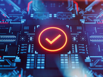 Data quality abstract image